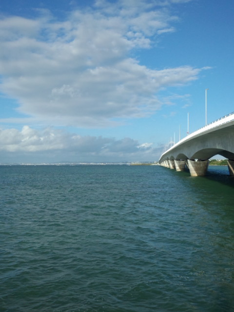 浦添 西海岸道路 沖縄の海